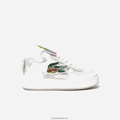 Lacoste adidasi ace clip din piele 0H6PD42703 femei alb 21 g