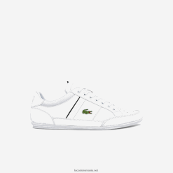 Lacoste adidasi chaymon sintetici si piele 0H6PD41724 bărbați alb și negru 147