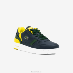 Lacoste Adidași color-pop sintetici cu clip în t 0H6PD43315 juniori bleumarin și verde 2s3