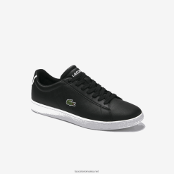 Lacoste adidași din piele carnaby evo 0H6PD41875 bărbați negru 024