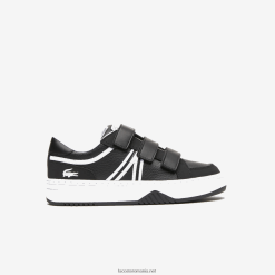 Lacoste adidasi l001 sintetici 0H6PD43324 juniori alb-negru 312
