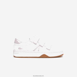 Lacoste adidasi l001 sintetici 0H6PD43326 juniori alb și roz b53