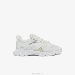 Lacoste adidasi l003 din material textil 0H6PD41798 bărbați alb 21 g