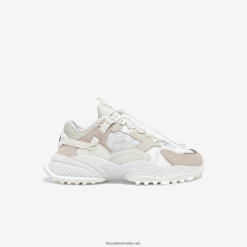 Lacoste adidasi l-guard breaker din material textil si piele 0H6PD41859 bărbați alb murdar 18c