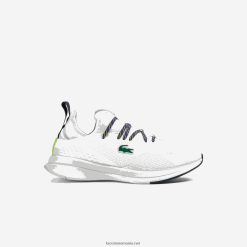 Lacoste adidasi run spin comfort din material textil 0H6PD41795 bărbați alb și aproape alb 65t