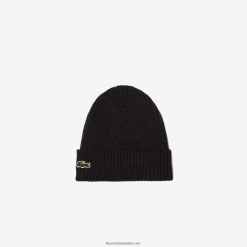 Lacoste beanie din lână striată 0H6PD42230 bărbați gri el6