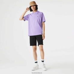 Lacoste bermudă slim fit din bumbac elastic 0H6PD4432 bărbați negru 031