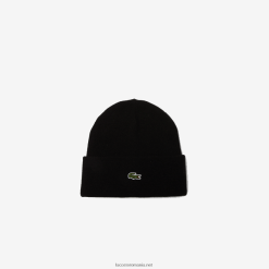 Lacoste căciulă de lână 0H6PD42293 bărbați negru 031