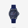 Lacoste Ceas silicon albastru cu 3 maini le croc 0H6PD42298 bărbați albastru 000