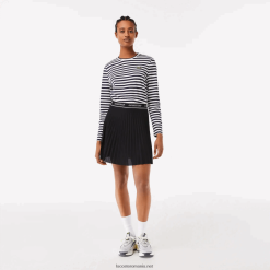 Lacoste fusta plisata cu talie elastica 0H6PD42352 femei negru 031