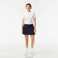Lacoste fustă scurtă de golf încorporată sport 0H6PD42420 femei bleumarin 423