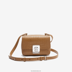 Lacoste Geantă amelia din piele gofrată cu închidere metalică 0H6PD42833 femei j07 j07