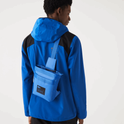 Lacoste geanta cu imprimeu semnatura 0H6PD42104 bărbați marina noir k95