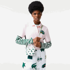 Lacoste geantă nano cu imprimeu comic 0H6PD42883 femei blanc croc allover l05