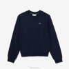 Lacoste hanorac din lână neperiat 0H6PD42460 bărbați bleumarin 166