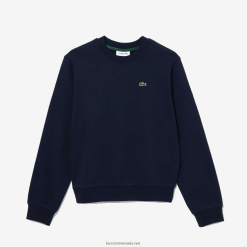 Lacoste hanorac din lână neperiat 0H6PD42460 bărbați bleumarin 166