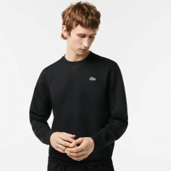 Lacoste hanorac sport cu panouri din plasă 0H6PD41063 bărbați negru c31