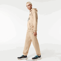 Lacoste imprimă pantaloni de sport 0H6PD41013 bărbați bej 4jw