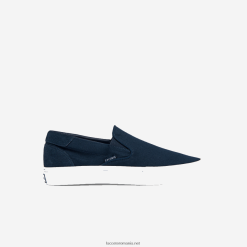Lacoste jump serve canvas slip on 0H6PD41872 bărbați bleumarin și alb 092