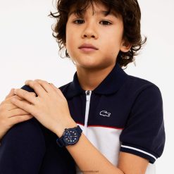 Lacoste l.12.12 ceas cu curea din silicon albastru 0H6PD43279 copii albastru 000