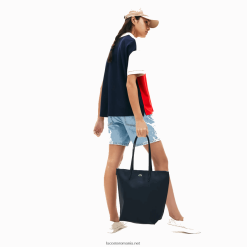 Lacoste l.12.12 concept geantă tote cu fermoar vertical 0H6PD42834 femei eclipsa 141