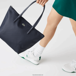 Lacoste l.12.12 concept geantă tote mică cu fermoar 0H6PD42805 femei eclipsa 141