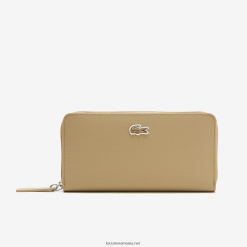 Lacoste l.12.12 concept petit pique portofel cu fermoar cu 12 carduri 0H6PD42812 femei brindille l37