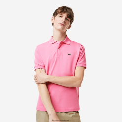 Lacoste original l.12.12 polo 0H6PD4211 bărbați roz 2r3