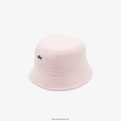 Lacoste pălărie din bumbac organic 0H6PD42158 bărbați roz deschis t03