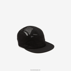 Lacoste panou plasă vizor moale 0H6PD42928 femei negru 031