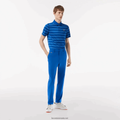 Lacoste pantaloni de golf sport stretch 0H6PD4423 bărbați albastru kxb