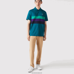 Lacoste pantaloni de golf sport stretch 0H6PD4424 bărbați bej 02s