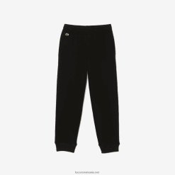 Lacoste pantaloni de sport colorblock 0H6PD43196 copii negru 031