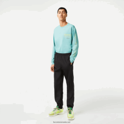 Lacoste pantaloni de sport cu coordonate GPS 0H6PD4304 bărbați negru 031