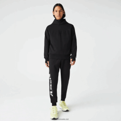 Lacoste pantaloni de sport cu imprimeu reflectorizant 0H6PD41043 bărbați negru 031