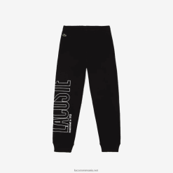Lacoste pantaloni de sport de marcă 0H6PD43187 copii negru 031