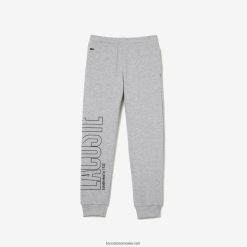 Lacoste pantaloni de sport de marcă 0H6PD43188 copii grey chine cca