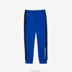 Lacoste pantaloni de sport din lână în culoarea negru 0H6PD43254 băieți bleumarin mt5