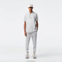 Lacoste Pantaloni de trening slim fit din amestec de bumbac negru 0H6PD41006 bărbați grey chine cca