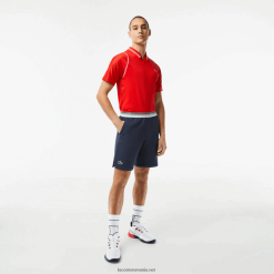 Lacoste pantaloni scurți din plasă tenis x daniil medvedev 0H6PD4429 bărbați albastru kxe