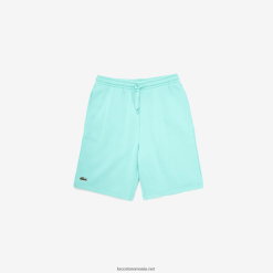 Lacoste pantaloni scurți sport tenis fleece 0H6PD41340 bărbați verde 3kn