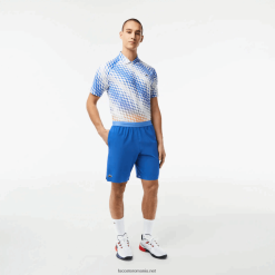 Lacoste pantaloni scurți tenis x novak djokovic 0H6PD4409 bărbați albastru kxb
