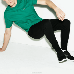 Lacoste pantaloni sport de tenis din lână 0H6PD4958 bărbați negru 031