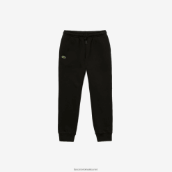 Lacoste pantaloni sport din lână 0H6PD43216 copii negru 031