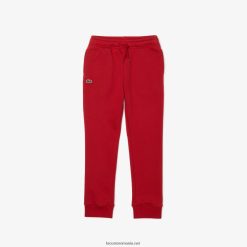 Lacoste pantaloni sport din lână 0H6PD43218 copii roșu 5sx