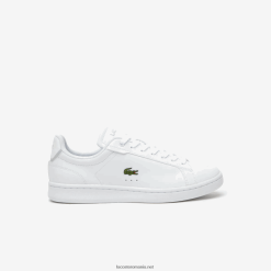 Lacoste pantofi sport carnaby pro bl din piele 0H6PD42681 femei alb 21 g