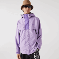 Lacoste parka hidrofugă 0H6PD41256 bărbați Gfu violet