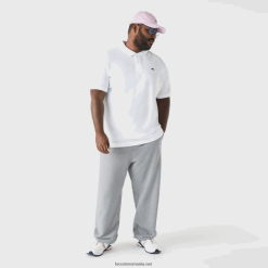 Lacoste polo din bumbac petit pique - plus size - mare 0H6PD4169 bărbați alb 001