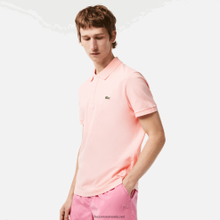 Lacoste polo original l.12.12 slim fit 0H6PD4243 bărbați roz kf9
