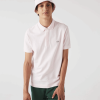 Lacoste polo smart paris din bumbac elastic piqué 0H6PD4835 bărbați roz deschis t03